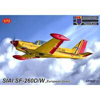 Kovozavody 1/72 SF-260D/W "European Users" Plastic Model Kit 0212