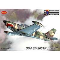 Kovozavody 1/72 SF-260 "Light Attacke"r Plastic Model Kit 0214