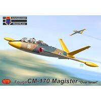 Kovozavody 1/72 Fouga CM-170 Magister "Over Israel" Plastic Model Kit 0243