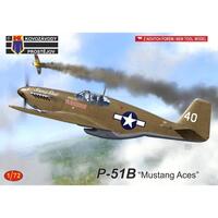 Kovozavody 1/72 P-51B "Mustang Aces" Plastic Model Kit 0245