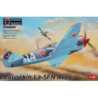 Kovozavody KPM4807 1/48 LavoCkin La-5FN Aces +mask ex.Zvezda Plastic Model Kit