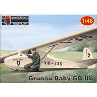 Kovozavody 1/48 Grunau Baby Plastic Model Kit 4813