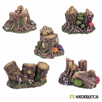 Kromlech Dark Forest Tree Stumps (5)