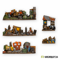Kromlech Orc Scrap Barricades (5)