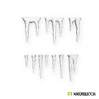 Kromlech Medium Transparent Icicles (10)