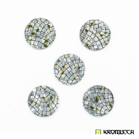 Kromlech Cobblestone 50mm Round Base Toppers - 47mm
