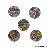 Kromlech Hi-Tech 50mm Round Base Toppers - 50mm