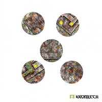Kromlech Hi-Tech 50mm Round Base Toppers - 47mm