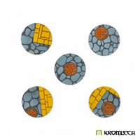Kromlech Town Streets 50mm Round Base Toppers - 47mm