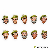 Kromlech Imperial Highlanders Heads (10)