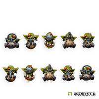 Kromlech Orc Gasmask Heads (10)