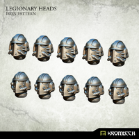 Kromlech Legionary Heads: Iron Pattern (10)
