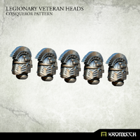 Kromlech Legionary Veteran Heads: Conqueror Pattern (5)