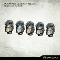 Kromlech Legionary Veteran Heads: Conqueror Pattern (5)
