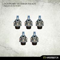 Kromlech Legionary Veteran Heads: Liberator Pattern (5)