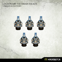 Kromlech Legionary Veteran Heads: Liberator Pattern (5)