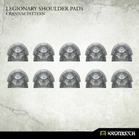 Kromlech Legionary Shoulder Pads: Cranium Pattern (10)
