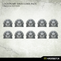 Kromlech Legionary Shoulder Pads: Cranium Pattern (10)