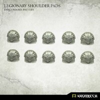 Kromlech Legionary Shoulder Pads: Dragon Pattern (10)