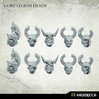 Kromlech Gore Legion Heads (10)