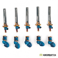 Kromlech Prime Legionaries CCW Arms: Swords [left] (5)