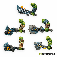 Kromlech Orc Wild Tribez Melee Weapons (5)
