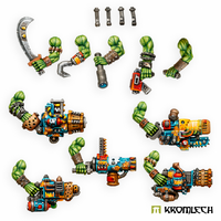 Kromlech Orc Corsairs Kaptins Blasta Guns Set 1 (5)