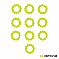 Kromlech Vehicle Hull Points Markers [green] (10)