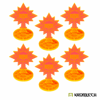 Kromlech Hammer Objective Markers [orange] (6)