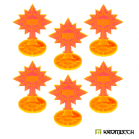 Kromlech Hammer Objective Markers [orange] (6)