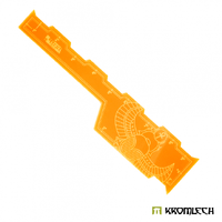 Kromlech Stygian Battle Ruler 9" [orange] (1)