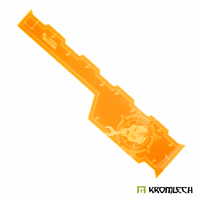 Kromlech Bedlam Fraternity Battle Ruler 9" [orange] (1)