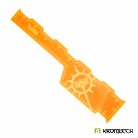 Kromlech Hammer Battle Ruler 9" [orange] (1)