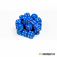 Kromlech Battle Dice 25x Blue 12mm