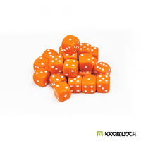 Kromlech Battle Dice 25x Orange 12mm 
