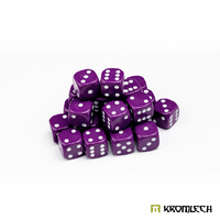Kromlech Battle Dice 25x Purple 12mm 