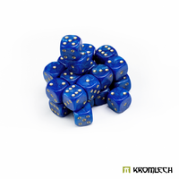 Kromlech Pearl Battle Dice 25x Legion Ultramarine Blue 12mm