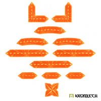 Kromlech Imperial Deployment Zone Markers Set - Orange