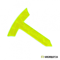 Kromlech Deep Strike Ruler Template 6" - Medium Perimeter - Green