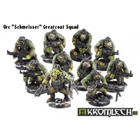 Kromlech Orc "Schmeisser" Greatcoats Squad (10)
