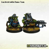 Kromlech Iron Reich Goblin Flamer Team (2)