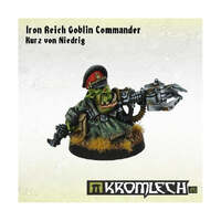 Kromlech Iron Reich Goblin Commander Kurz von Niedrig (1)