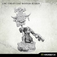 Kromlech Orc Greatcoat Banner Bearer (1)