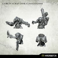 Kromlech Goblin Scrap Tank Commanders (4)