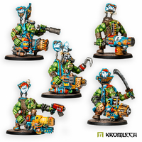 Kromlech Orc Corsairs Kaptins Team