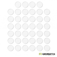Kromlech Clear Acrylic Bases: Round 30mm (40)