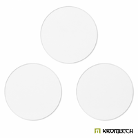 Kromlech Clear Acrylic Bases: Round 130mm (2)