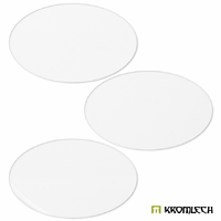 Kromlech Clear Acrylic Bases: Oval 170x105mm (3)
