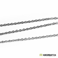 Kromlech Silver Hobby Chain 4mm x 3mm (1 yard)