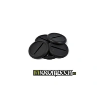 Kromlech Round 40mm Slotted Bases with Lip (5)